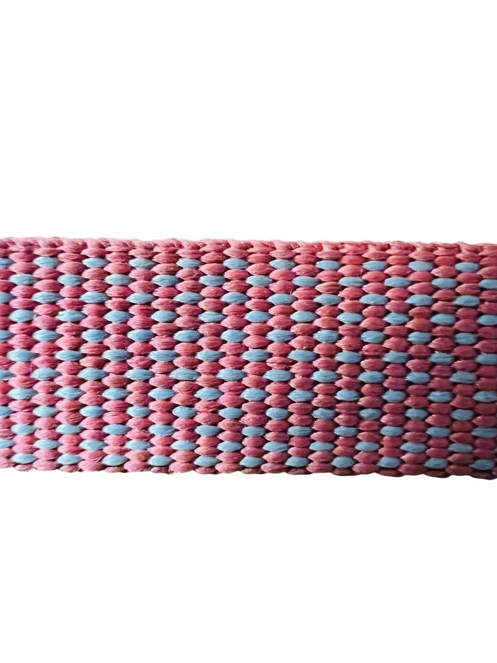 Ruffwear Coral Pink and Gray Strap with Silver Hook 53” Length